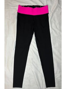 Pink reversible leggings